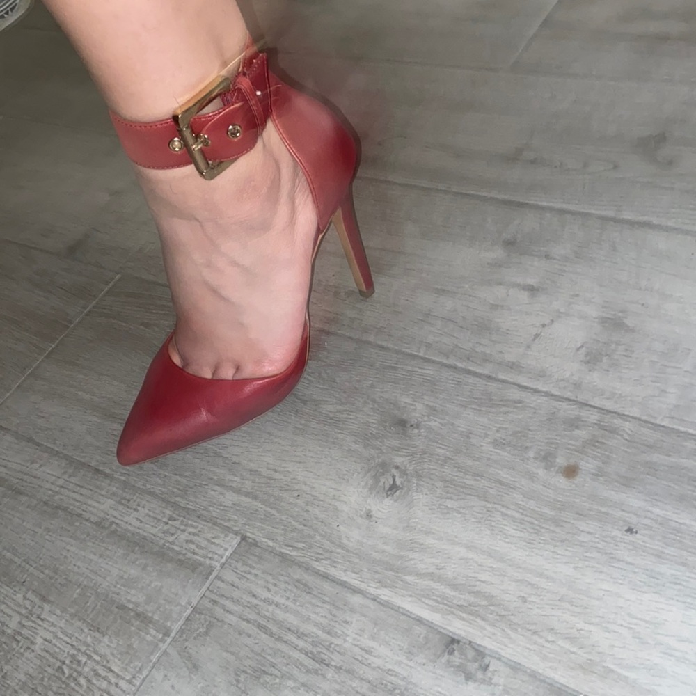 Also high heels